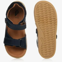 Bobux IWalk Sandals|Sandals*Navy Blue Leather Sandals