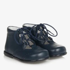 Childrens Classics Brogues|Brogues*Navy Blue Leather Shoes