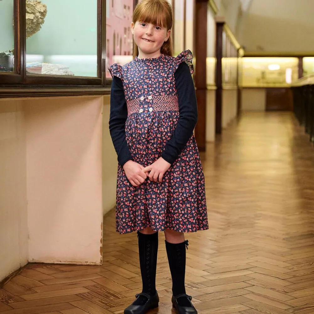 Joha Underwear*Navy Blue Merino Wool Knitted Top