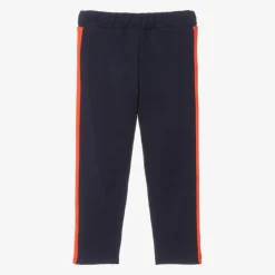 Mini Rodini Trousers|Trousers*Navy Blue Organic Cotton Joggers