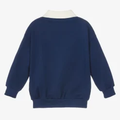 Mini Rodini Tops*Navy Blue Organic Cotton Sweatshirt