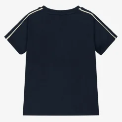 Mini Rodini Activewear|Tops*Navy Blue Quick Dry Sports T-Shirt