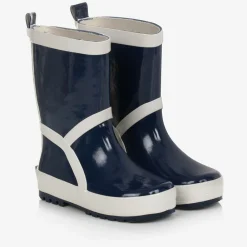 Playshoes Rain Boots|Rain Boots*Navy Blue Reflective Rain Boots