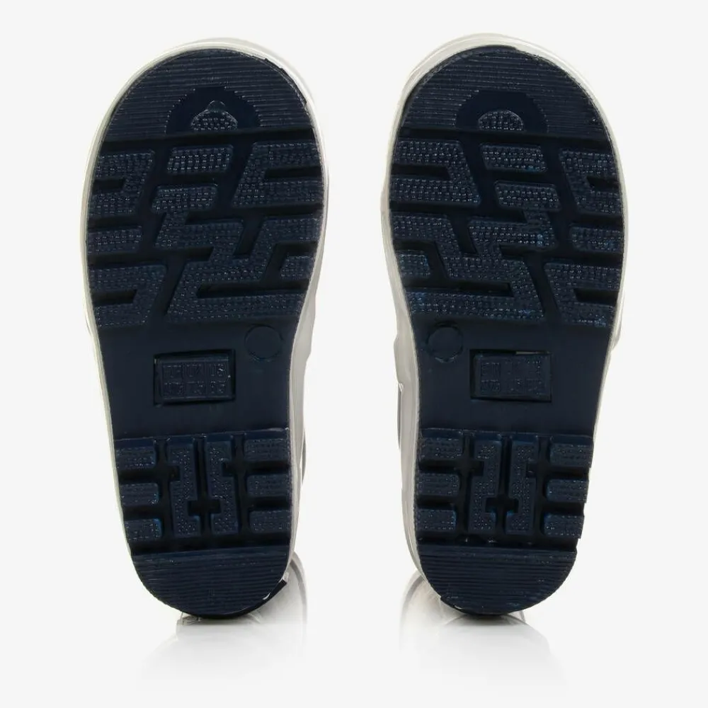 Playshoes Rain Boots|Rain Boots*Navy Blue Reflective Rain Boots