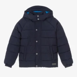 Mitty James Coats & Jackets|Coats & Jackets*Navy Blue Showerproof Puffer Coat