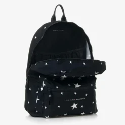 Tommy Hilfiger Bags*Navy Blue Stars Canvas Backpack (38cm)