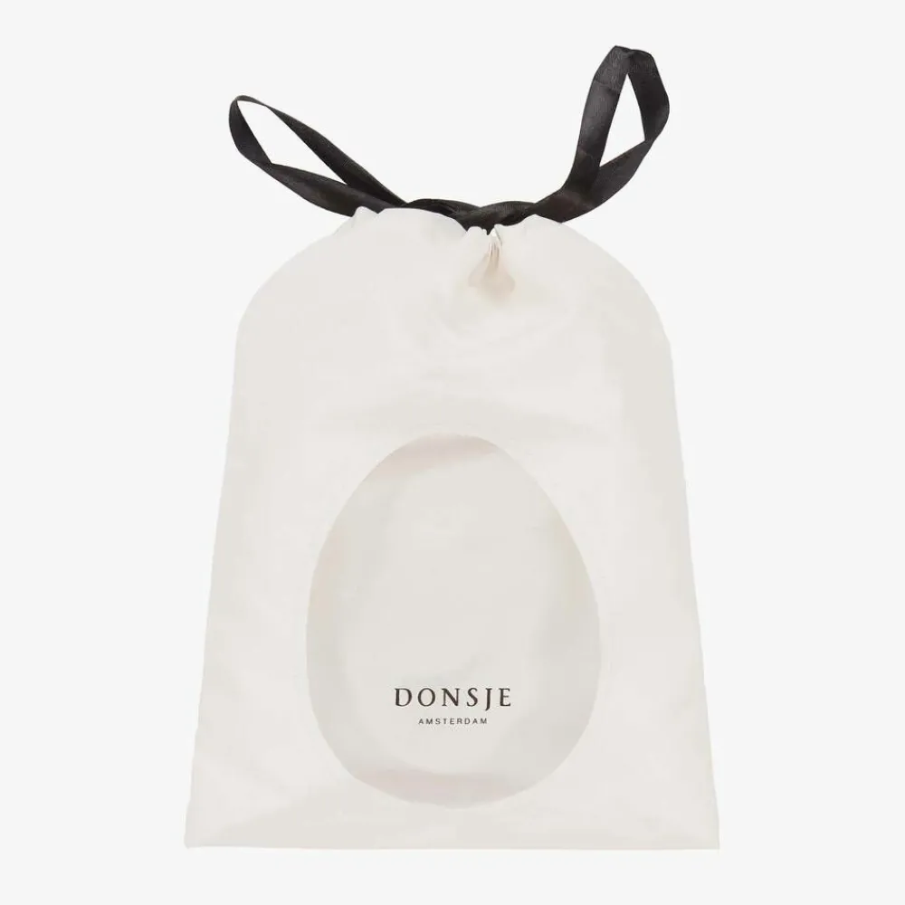 Donsje Bags*Navy Blue Suede & Leather Train Back Pack