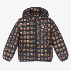 Guess Coats & Jackets|Coats & Jackets*Navy Blue Teddy Bear Puffer Jacket