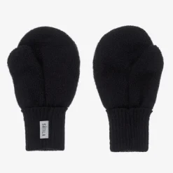 Sätila of Sweden Gloves & Mittens|Gloves & Mittens*Navy Blue Twiddle Knitted Baby Mittens
