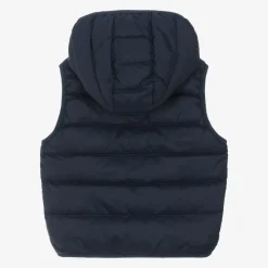 KENZO KIDS Coats & Jackets*Navy Blue Varsity Tiger Down Gilet