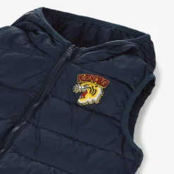 KENZO KIDS Coats & Jackets*Navy Blue Varsity Tiger Down Gilet