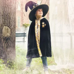 Souza Costumes|Costumes*Navy Blue Velour Wizard Cape