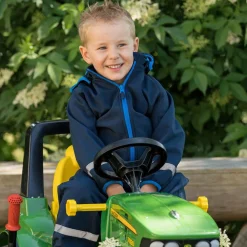 Playshoes Coats & Jackets|Coats & Jackets*Navy Fleece-Lined Rain Suit