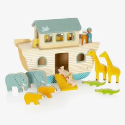 Bigjigs Gifts*Noah's Ark Wooden Toy (35cm)