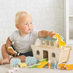 Bigjigs Gifts*Noah's Ark Wooden Toy (35cm)