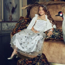 Souza Coats & Jackets*Off-White Faux Fur Cape