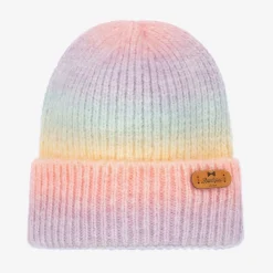 Bowtique London Hats*Ombre Rainbow Knit Beanie