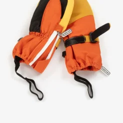 Roarsome Snowwear|Snowwear*Orange & Yellow Ski Mittens