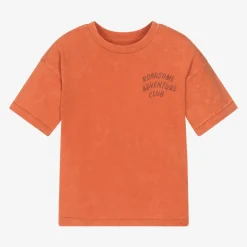 Roarsome Tops*Orange Cub Organic Cotton T-Shirt