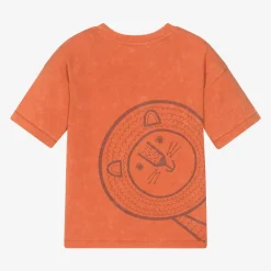 Roarsome Tops*Orange Cub Organic Cotton T-Shirt