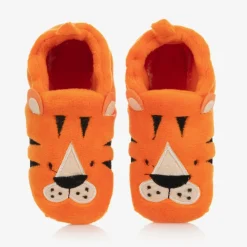 Chipmunks Slippers|Slippers*Orange Tiger Baby Slippers