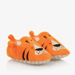 Chipmunks Slippers|Slippers*Orange Tiger Baby Slippers