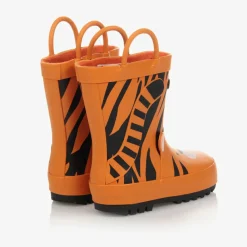 Chipmunks Rain Boots|Rain Boots*Orange Tiger Rain Boots