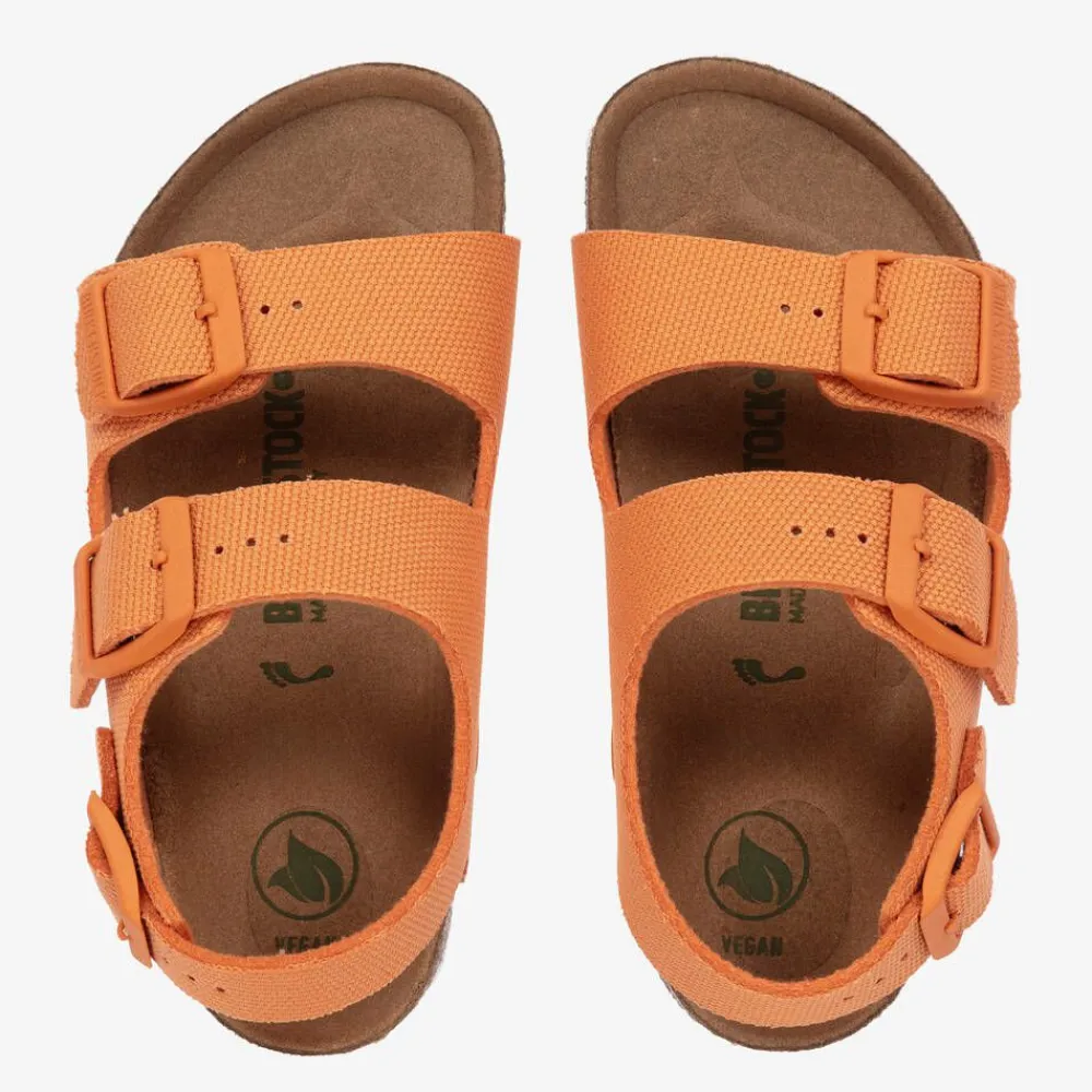 Birkenstock Sandals*Orange Vegan Milano Sandals