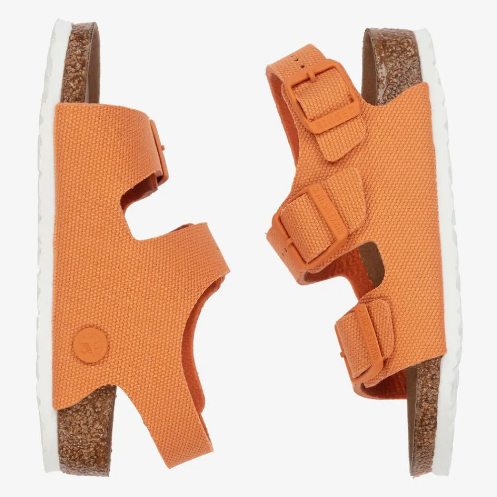 Birkenstock Sandals*Orange Vegan Milano Sandals