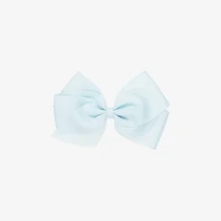 Peach Ribbons Hair Accessories*Pale Blue Bow Hair Clip (12cm)