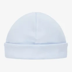 Laranjinha Hats*Pale Blue Cotton Baby Hat