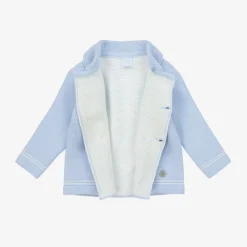 Artesanía Granlei Coats & Jackets*Pale Blue Knitted Pram Coat Set