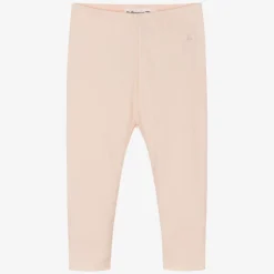 Bonpoint Leggings*Pale Pink Cotton Leggings