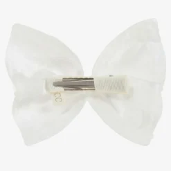 Cute Cute Hair Accessories*Pearl Bow Hair Clip (9cm)