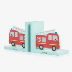 Treat Republic Sass amp; Belle Toys|Toys*Personalised Fire Engine Bookends (30cm)
