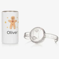 Treat Republic Gifts|Lunch Accessories*Personalised Gingerbread Man Sippy Cup (16cm)