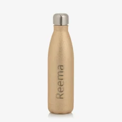 Treat Republic Lunch Accessories*Personalised Gold Water Bottle (27cm)