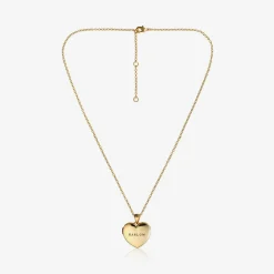 Treat Republic Jewellery|Gifts*Personalised Gold-Plated Locket Necklace (45cm)