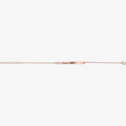 Treat Republic Jewellery*Personalised Rose Gold Swarovski Bracelet (21cm)