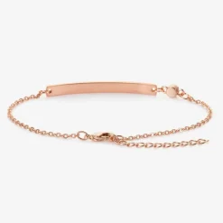 Treat Republic Jewellery*Personalised Rose Gold Swarovski Bracelet (21cm)