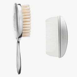 Treat Republic Gifts*Personalised Silver Hairbrush & Comb Keepsake