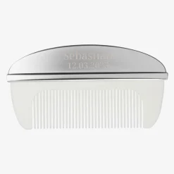 Treat Republic Gifts*Personalised Silver Hairbrush & Comb Keepsake