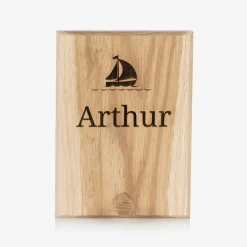 Treat Republic Gifts|Nursery Accessories*Personalised Wooden Ship Peg Hook (18cm)
