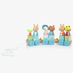 Orange Tree Toys Toys|Toys*Peter Rabbit Wooden Puzzle Train Toy (29cm)