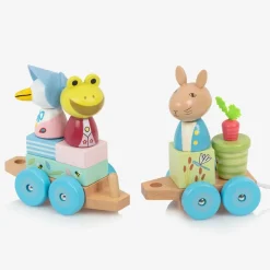 Orange Tree Toys Toys|Toys*Peter Rabbit Wooden Puzzle Train Toy (29cm)