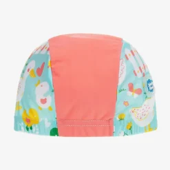 Splash About Swimwear*Pink & Blue Duck Print Baby Swim Hat (UPF50+)