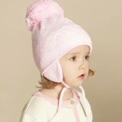 Sätila of Sweden Hats*Pink Alice Knitted Large Pom-Pom Beanie