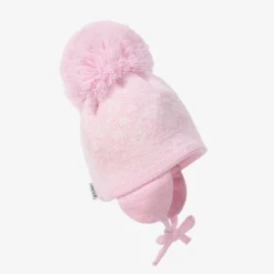 Sätila of Sweden Hats*Pink Alice Knitted Large Pom-Pom Beanie
