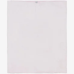 Flower Fairies™ by Childrensalon Blankets & Shawls*Pink & Ivory Linen & Cotton Blanket (95cm)