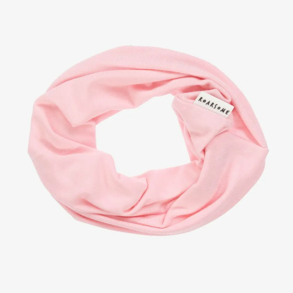 Roarsome Snowwear|Snowwear*Pink Bamboo Jersey Snood